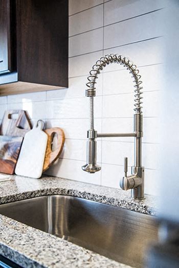 Kitchen Sink With Faucet at The Foundry, South Bend, IN